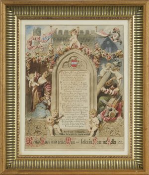 211/204 Aquarellierte Federzeichnung Eugen Klimsch