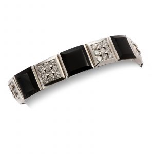211/841 Onyx-Diamant-Armspange, Chanel