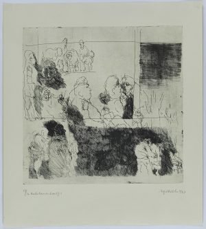 211/336 Radierung Alfred Hrdlicka