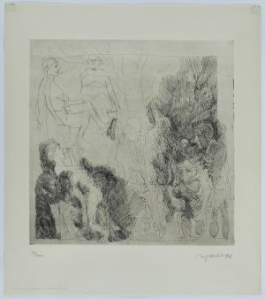 211/338 Radierung Alfred Hrdlicka
