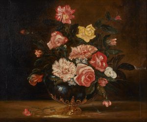 213/328: Gemälde Kopie nach Anne Vallayer-Coster