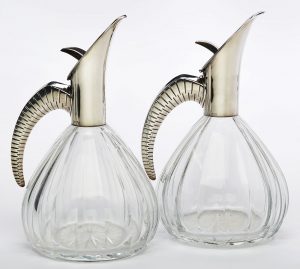 211/734 Paar Kannen, deutsch Mitte 20. Jh.