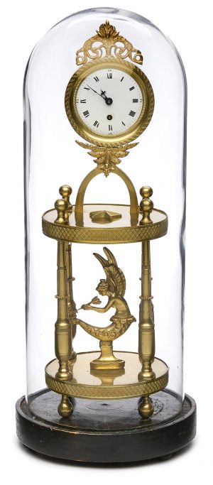 212/380 Kl. Pendule, Empire, Frankreich Anf. 19. Jh.