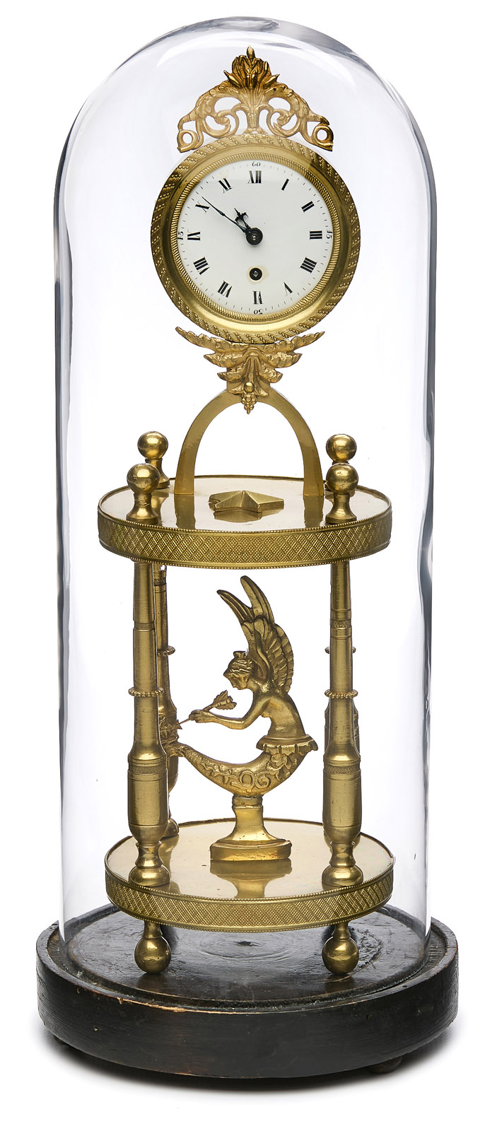 212/380 Kl. Pendule, Empire, Frankreich Anf. 19. Jh.