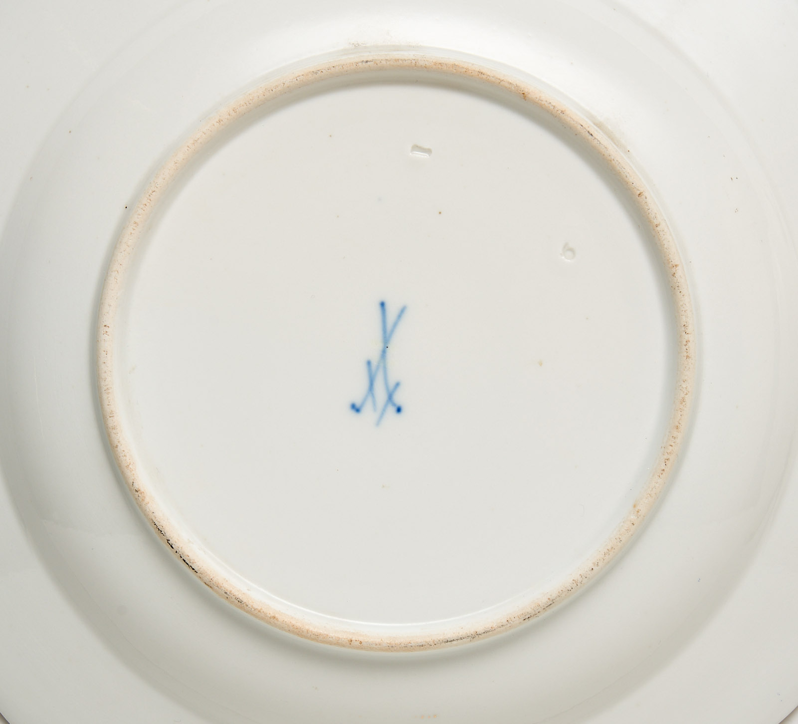 31/2169: Paar Teller "Fasane", Meissen 19. Jh./ um 1900 – Bild 5