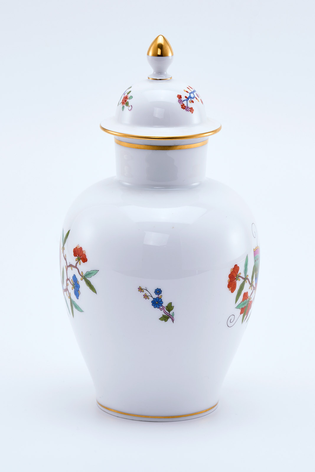 31/2178: Kl. Deckelvase "Schmetterling", Meissen 1983 – Bild 2