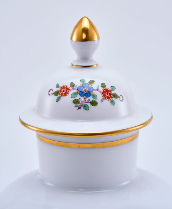 31/2178: Kl. Deckelvase "Schmetterling", Meissen 1983 – Bild 5