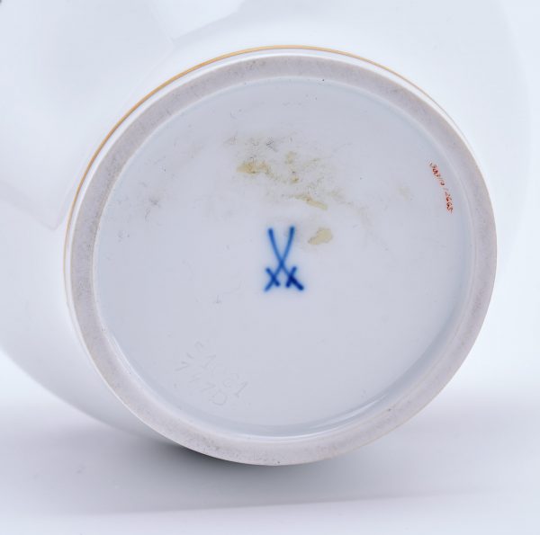 31/2178: Kl. Deckelvase "Schmetterling", Meissen 1983 – Bild 7