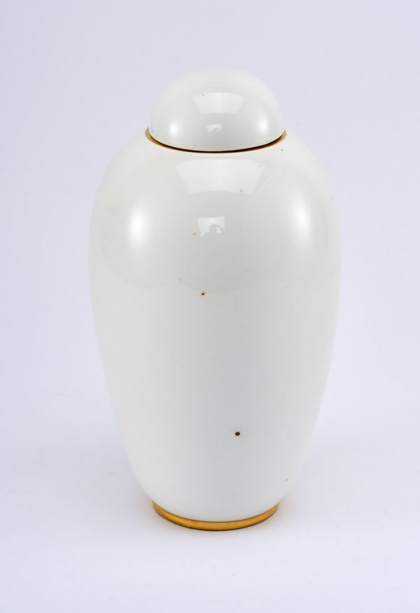 214/588 Deckelvase, Jugendstil, KPM Berlin 1914-1918 – Bild 5