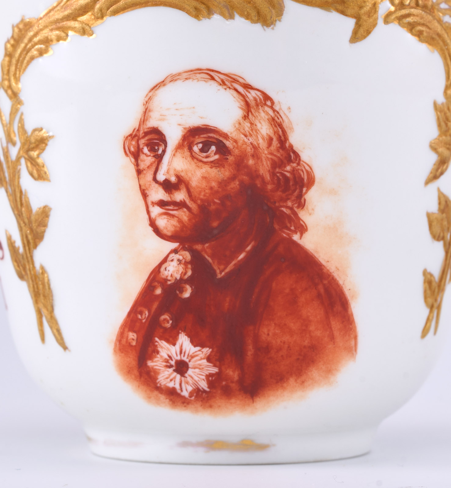 214/592 Portraittasse mit UT "Friedrich der Große", KPM Berlin Anf. 20. Jh. – Bild 5