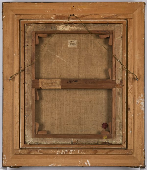 212/221 Gemälde Pieter Andreas Rysbraeck "Landschaft m. Architektur u. Personenstaffage" – Bild 2