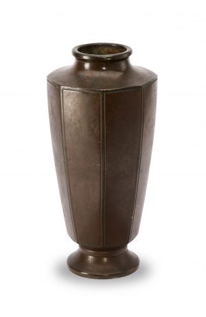 213/1180 Bronze-Vase, Japan wohl 1908