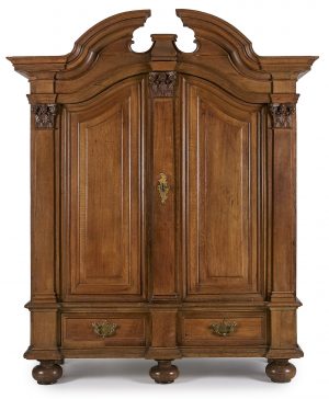 Gr. Barock-Schrank, Schleswig-Holstein um 1760