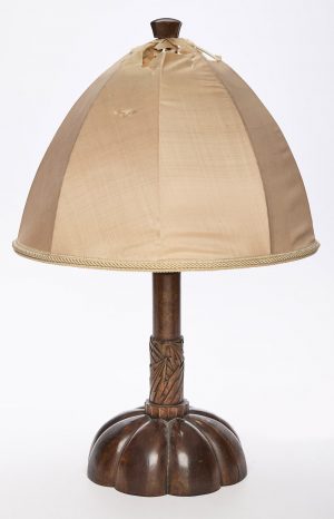 212/488 Herrenzimmerlampe, Art Deco, um 1920.