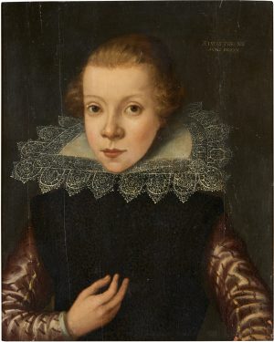 213/341: Gemälde Niederländischer Bildnismaler, dat. 1525