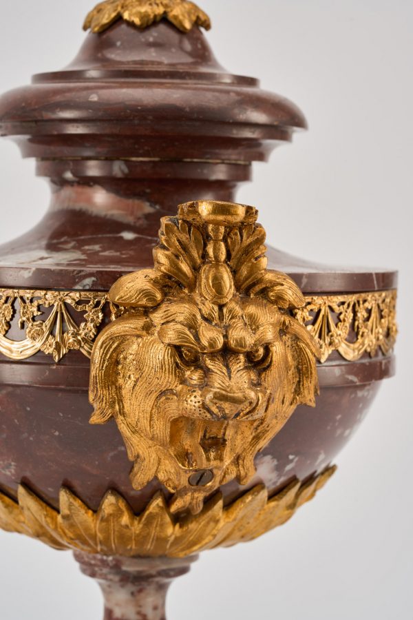 213/480: Paar Ziervasen, Louis XVI.-Stil, wohl Anf. 20. Jh. – Bild 3