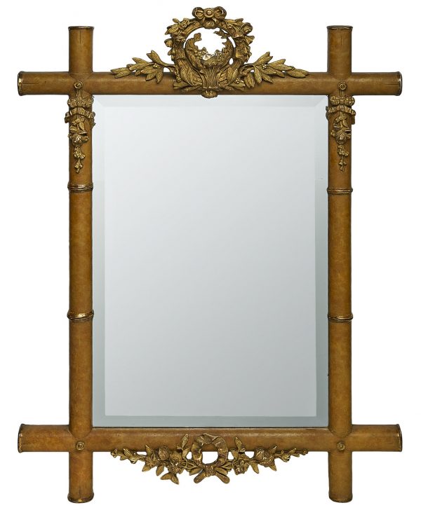 213/611: Gr. Louis-XVI-Stil-Spiegel, Frankreich 19. Jh.