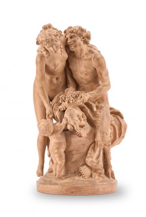 213/686: Terrakotta nach Claude-Michel Clodion