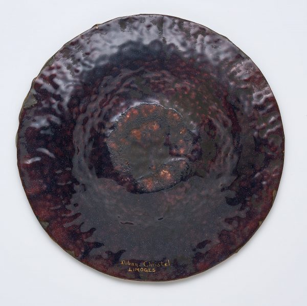 213/1146 Schale mit Spiraldekor, Duban et Christel Limoges wohl 1. Hälfte 20. Jh. – Bild 2