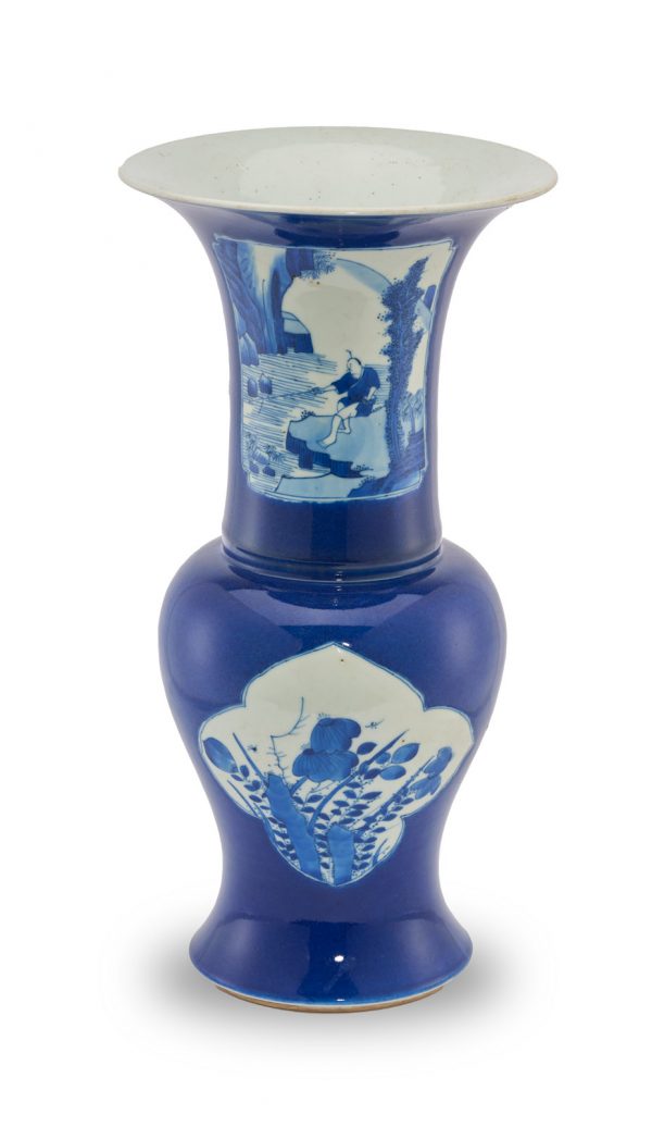 213/1175 Gr. Yen-Yen-Vase, China wohl Anf. 19. Jh.