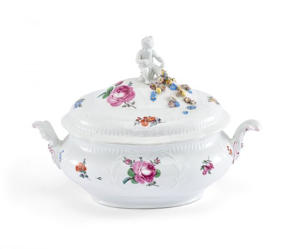 214/566 Terrine auf Unterschale, Meissen Marcolini (1774 - 1813) – Bild 11