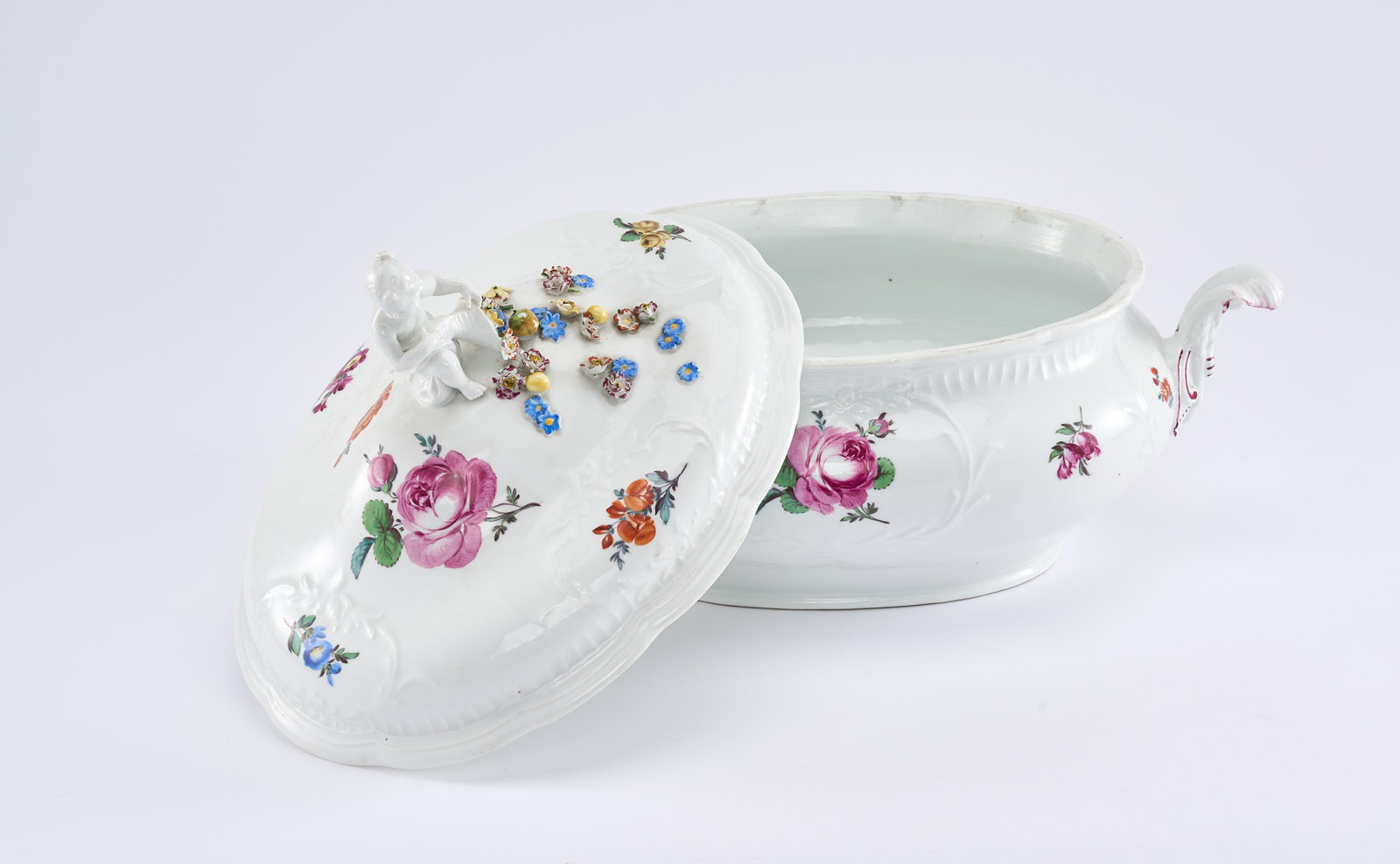 214/566 Terrine auf Unterschale, Meissen Marcolini (1774 - 1813) – Bild 10