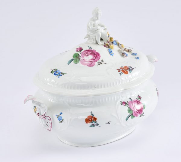 214/566 Terrine auf Unterschale, Meissen Marcolini (1774 - 1813) – Bild 8