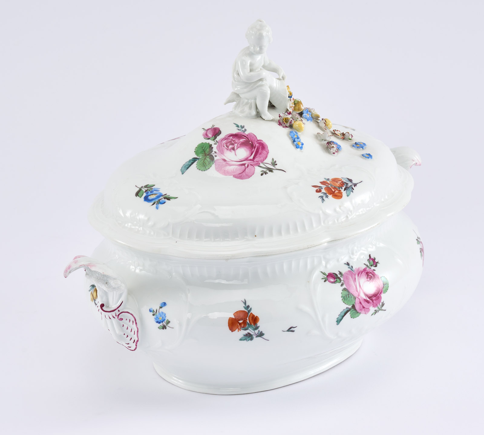 214/566 Terrine auf Unterschale, Meissen Marcolini (1774 - 1813) – Bild 8