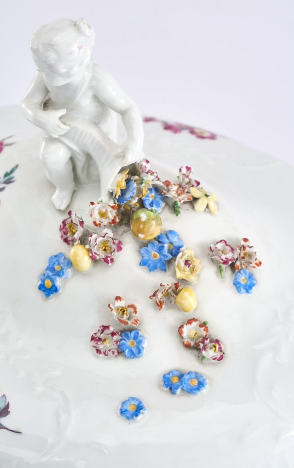 214/566 Terrine auf Unterschale, Meissen Marcolini (1774 - 1813) – Bild 6