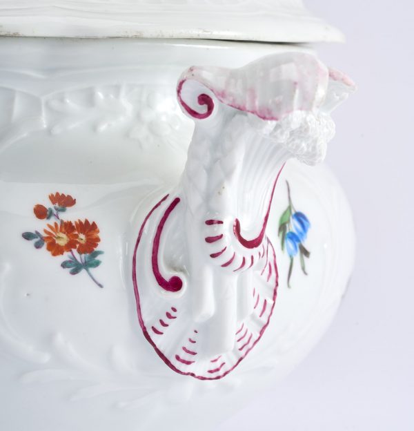 214/566 Terrine auf Unterschale, Meissen Marcolini (1774 - 1813) – Bild 4