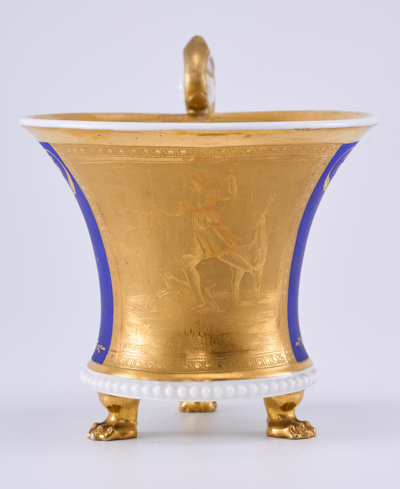 214/646 Tasse mit UT "Diana", KPM Berlin Anf. 19. Jh. – Bild 6