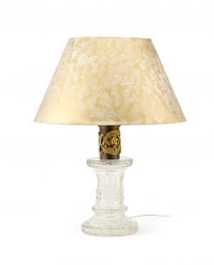 213/1136 Gr. Tischlampe, St. Louis Ende 20. Jh.