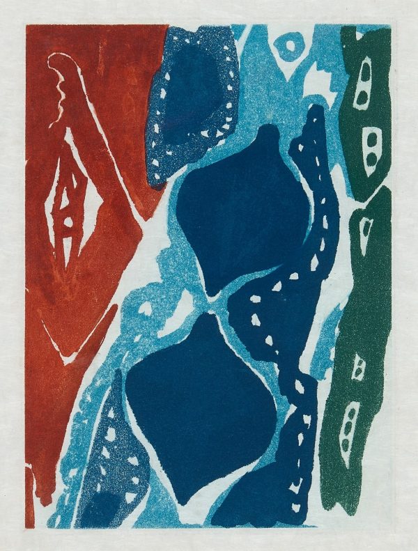 213/398: Aquatintaradierung Ernst Wilhelm Nay – Bild 2