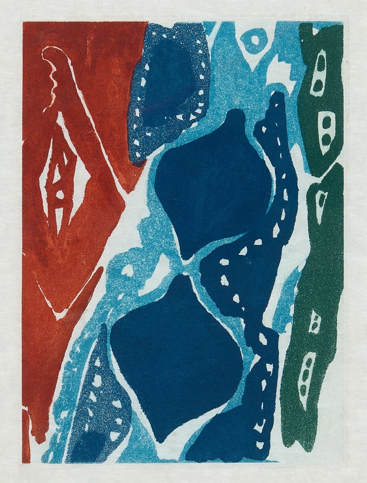 213/398: Aquatintaradierung Ernst Wilhelm Nay – Bild 2