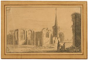 213/365: Lavierte Federzeichnung in grau