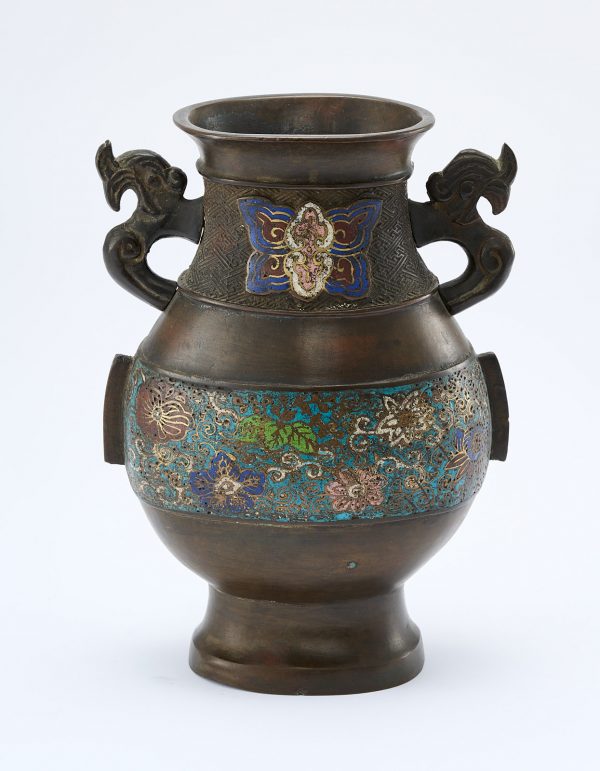 213/1188 Henkelvase, China wohl 19. Jh.