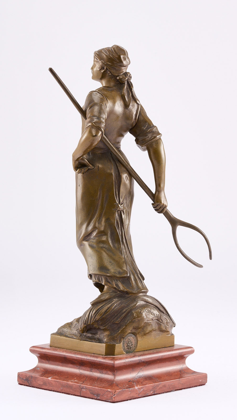 213/464: Kl. Bronze Edouard Drouot – Bild 4
