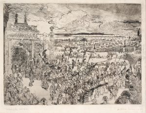213/182: Radierung James Ensor