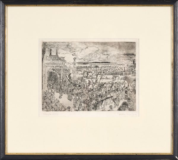 213/182: Radierung James Ensor – Bild 2
