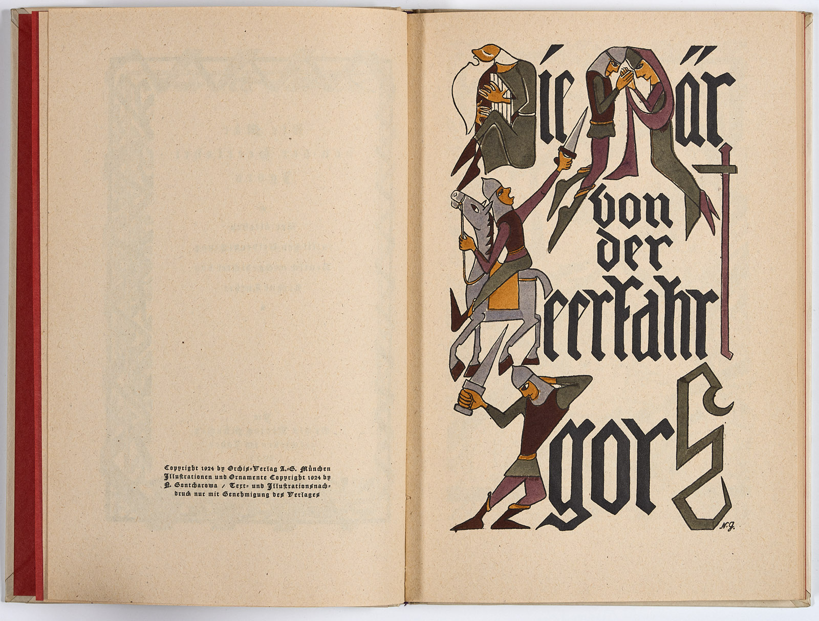 213/188: Buch mit 37 Illustrationen von Natalia Gontscharowa – Bild 4