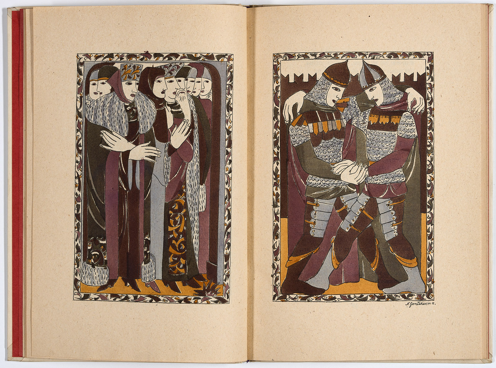 213/188: Buch mit 37 Illustrationen von Natalia Gontscharowa – Bild 6