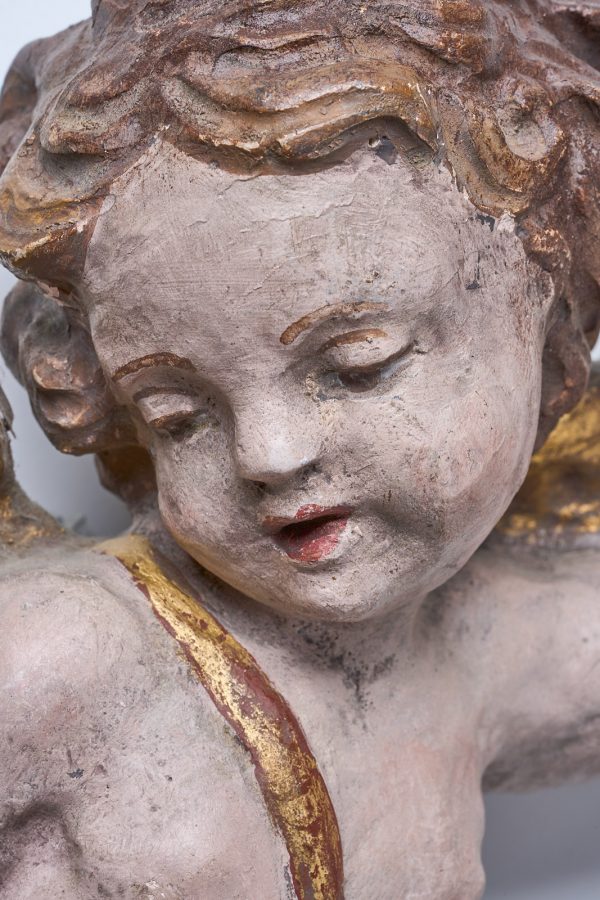31/2253: Paar Putti, Barock-Stil, wohl Anf. 20. Jh. – Bild 4