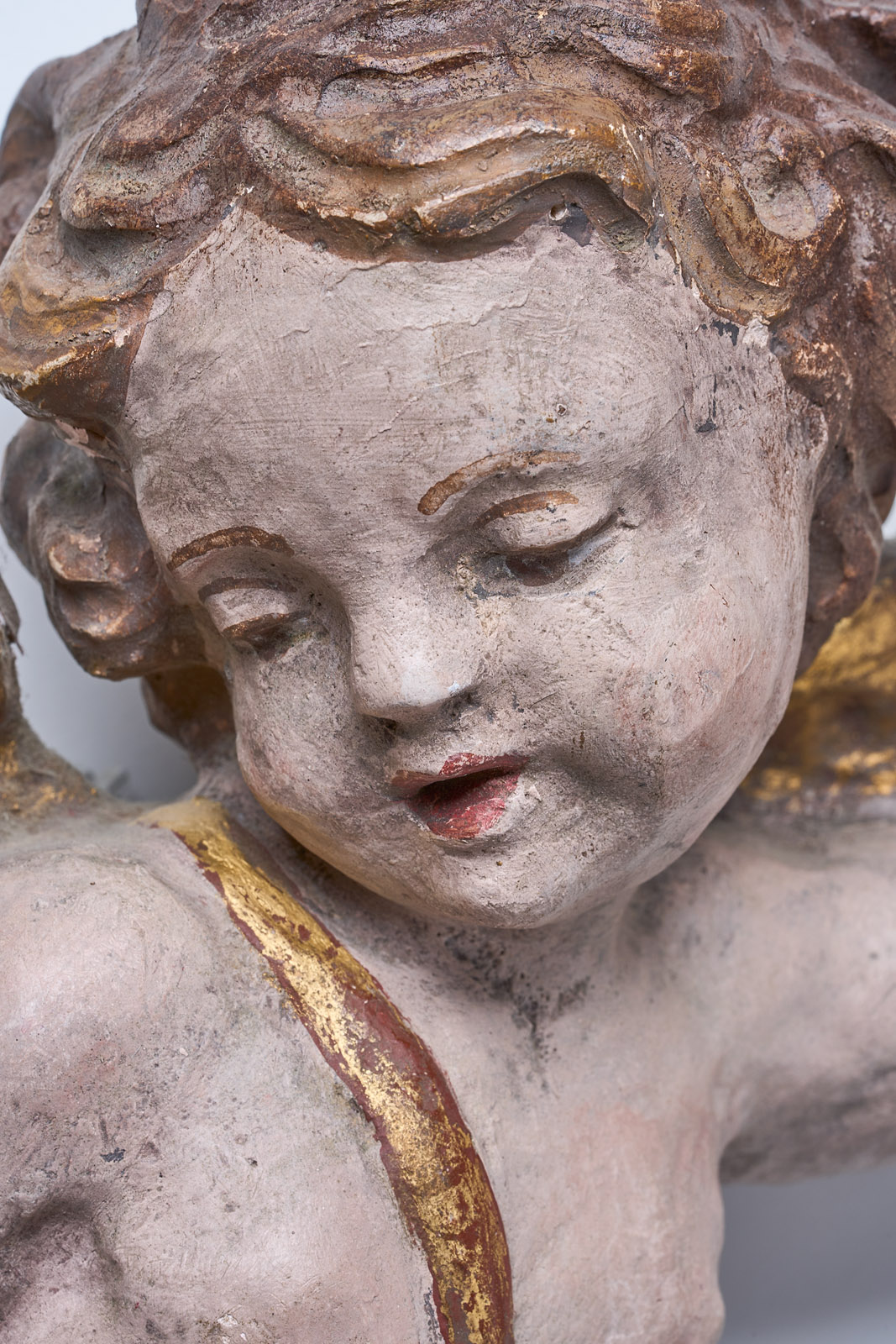31/2253: Paar Putti, Barock-Stil, wohl Anf. 20. Jh. – Bild 4