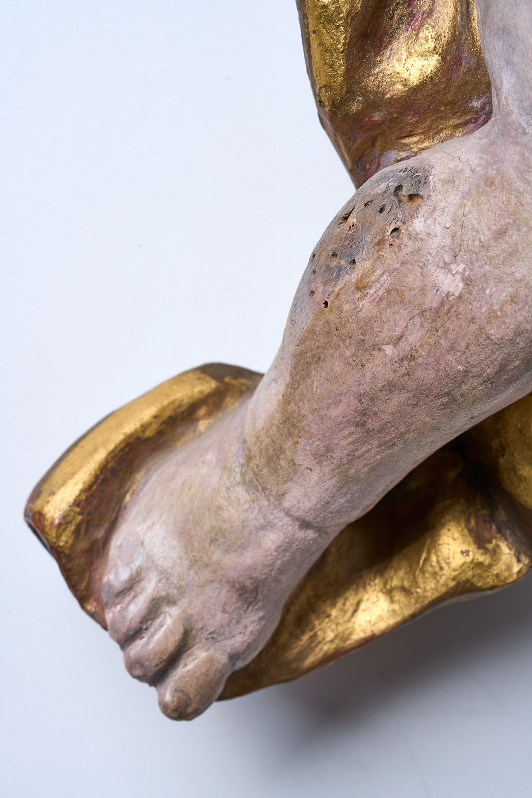 31/2254: Paar musizierende Putti, Barock-Stil, wohl Anf. 20. Jh. – Bild 6