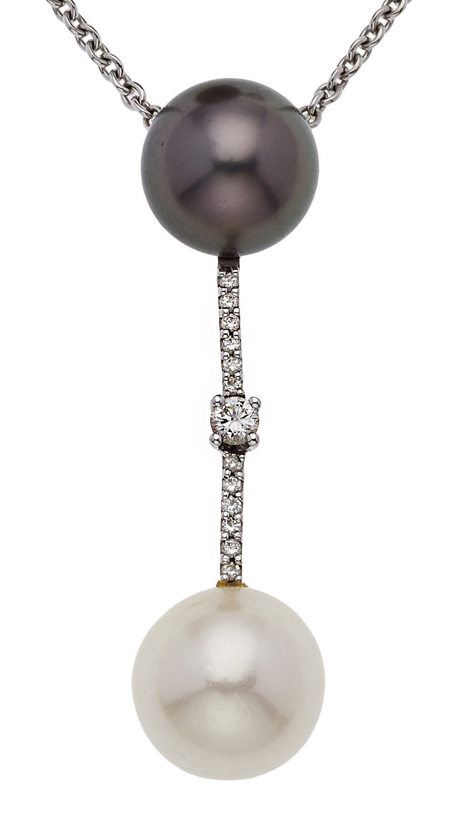 213/1025: Konvolut v. 2 versch. Teilen Perlschmuck, Juw. Gellner u. Juw. Schoeffel – Bild 2