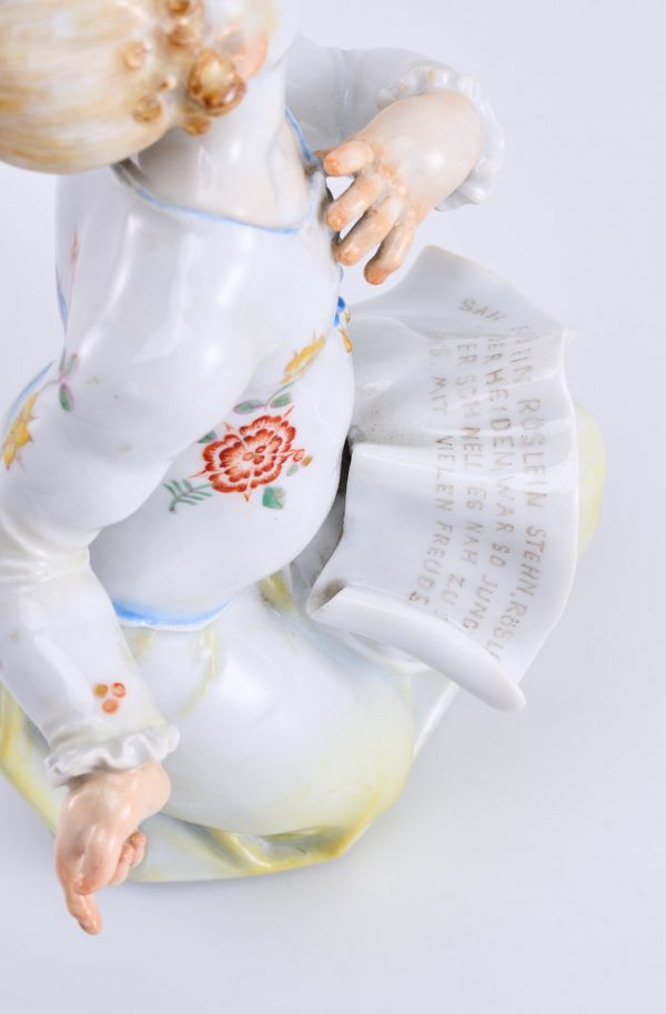 214/561 Singendes Mädchen, Meissen Pfeifferzeit (1924-´34) – Bild 4