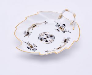 31/2193: Blattschale, Meissen 2. Hälfte 20. Jh.