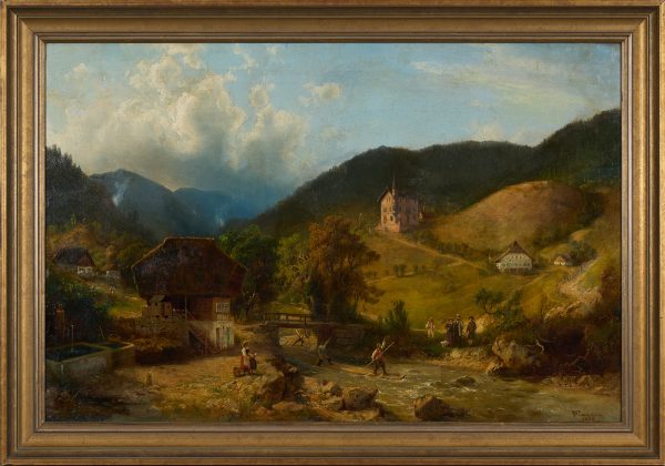213/239: Gemälde Paul von Franken – Bild 2
