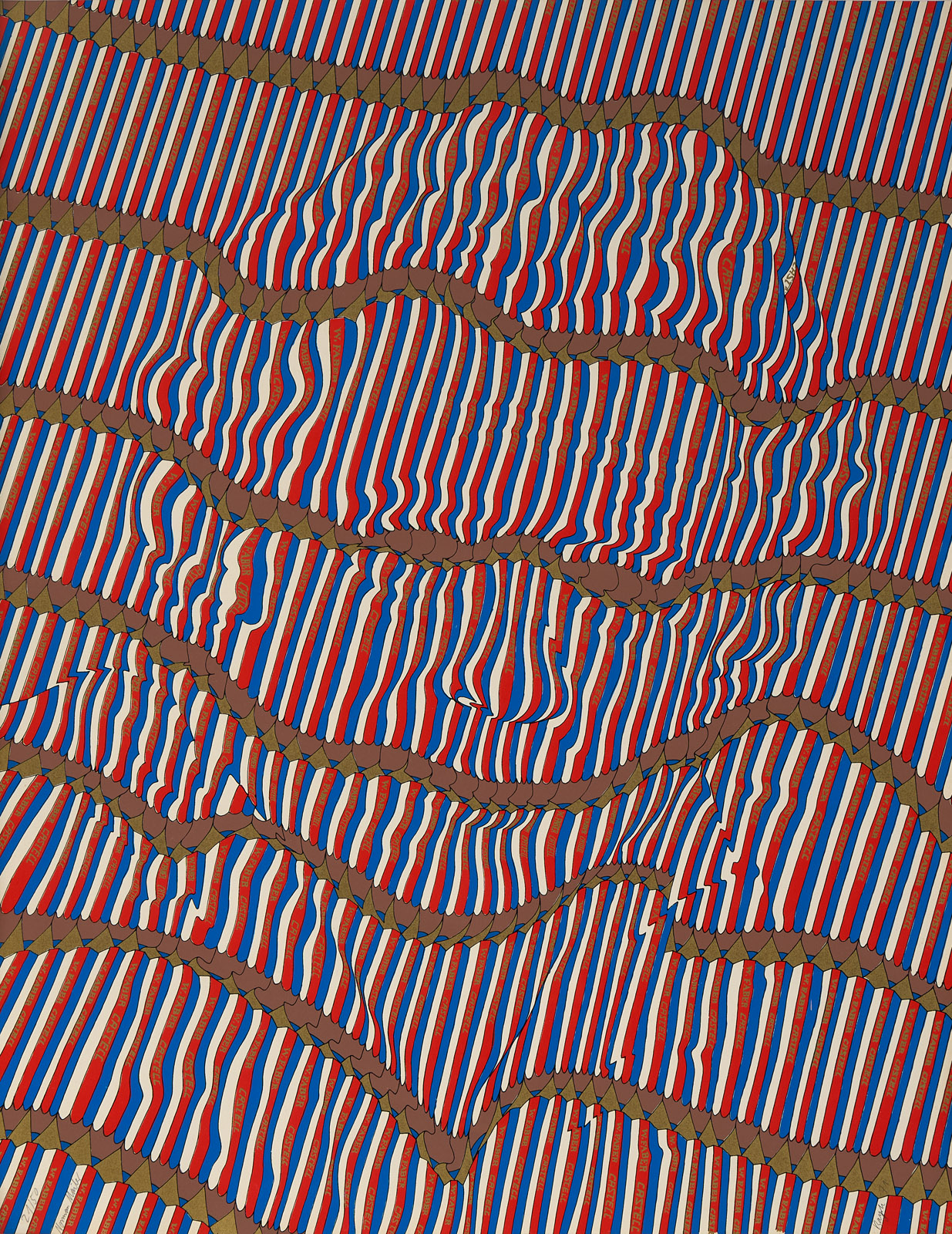 214/34 Serigraphie Thomas Bayrle