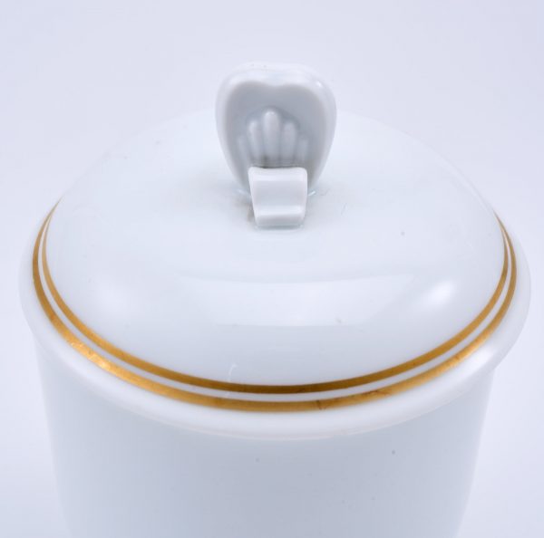 31/2197: Kaffeekanne und Zuckerdose, Art Deco, Meissen Pfeifferzeit (1924-´34) – Bild 4